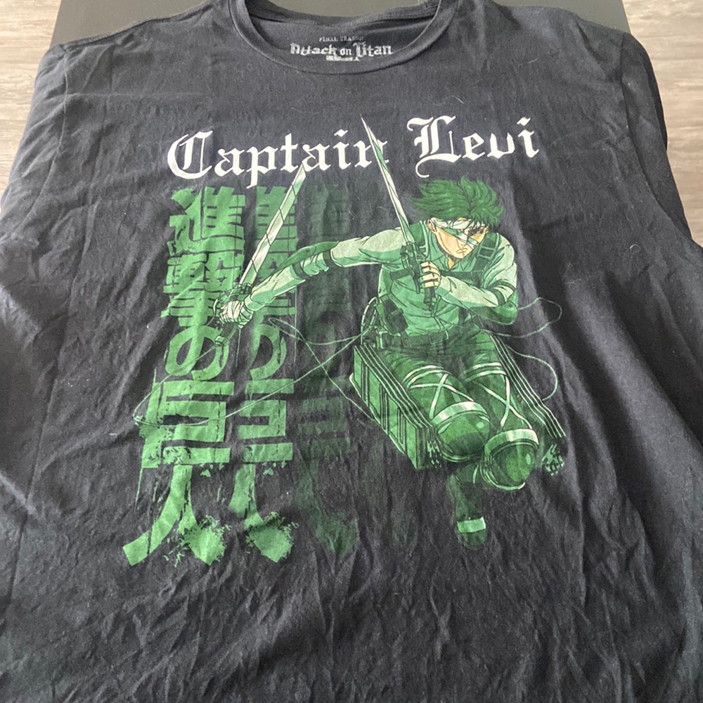 Attack on Titan; Wounded Captain Levi